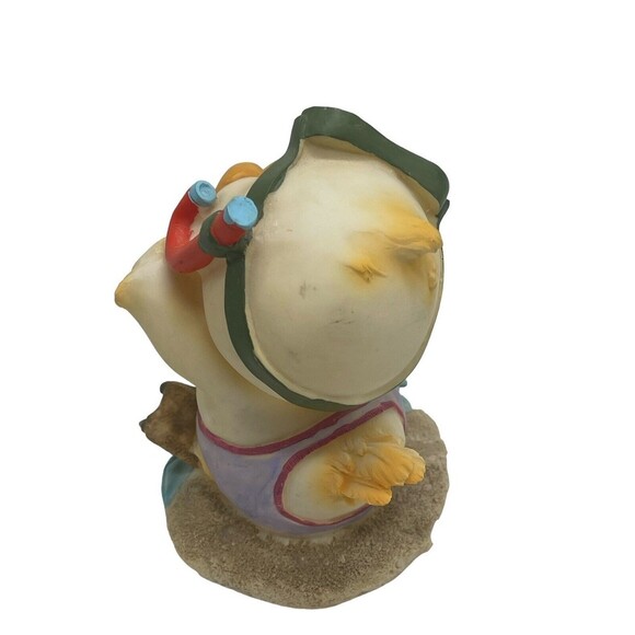 18 Daniel Brand Scuba Snorkel Baby Duckling Vintage Hand Painted Porcelain RARE - Picture 4 of 12